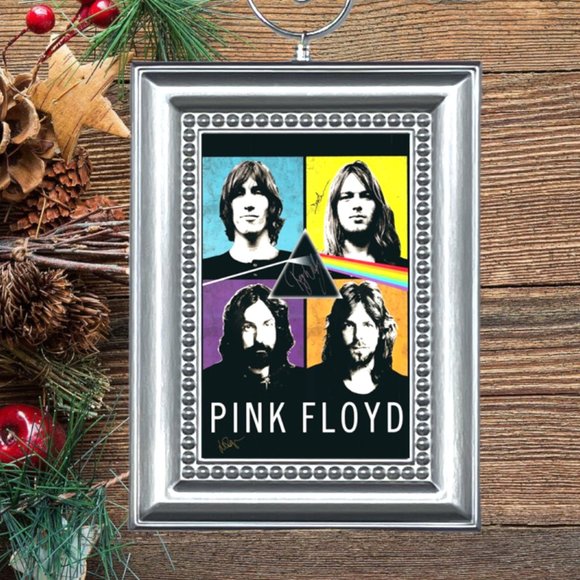 Pink Floyd Rock‎ Band The Dark Side Of The Moon Christmas Tree Ornament - Picture 1 of 3